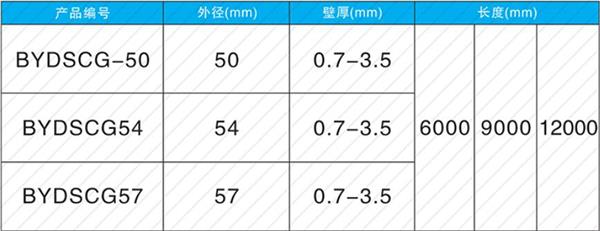 湖州钳压式声测管产品规格尺寸